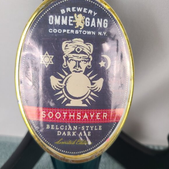 Omme Gang‎ Cooperstown NY Tap Beer Handle Bar Pub Game Room  Belgian Dark Ale - Picture 2 of 4